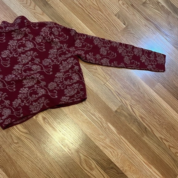 Anthropologie Ruched Mock Neck Sweater Size Medium NWT - Picture 14 of 16